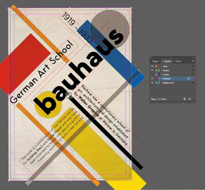 So Erstellen Sie Ein Bauhaus Poster In Adobe Indesign Design Illustration Website Entwicklung Computerspiele Und Mobile Anwendungen