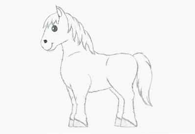 Disegnare Per I Bambini Disegna Un Pony Design E Illustrazione Sviluppo Di Siti Web Giochi Per Computer E Applicazioni Mobili