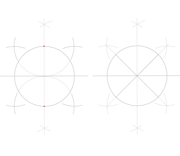 Disegno Geometrico Lavorare Con I Cerchi Design E