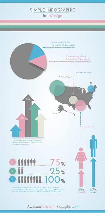 Erstellen Sie Eine Super Einfache Infografik Vorlage In Adobe Indesign Design Illustration Website Entwicklung Computerspiele Und Mobile Anwendungen