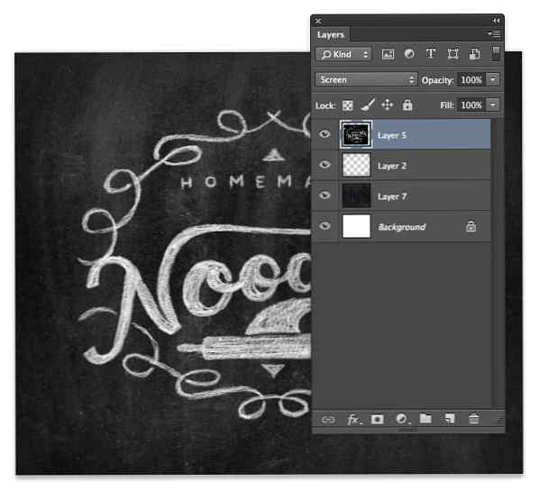 Come Creare Un Effetto Logo Chalk In Photoshop Design E Illustrazione Sviluppo Di Siti Web Giochi Per Computer E Applicazioni Mobili