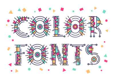 Come Creare Un Font A Colori Con Adobe Illustrator E