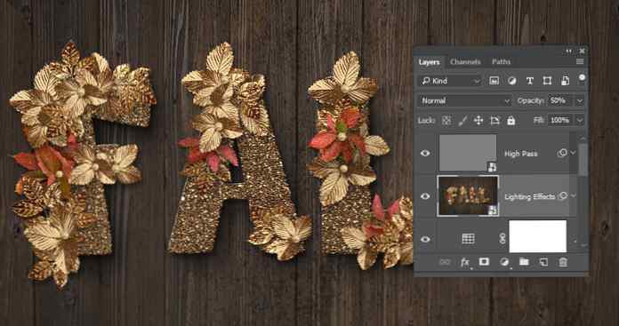 So Erstellen Sie Einen Goldenen Herbst Inspirierten Texteffekt In Adobe Photoshop Design Illustration Website Entwicklung Computerspiele Und Mobile Anwendungen