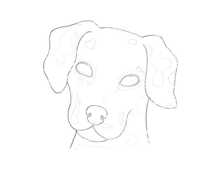 Wonderbaar Hoe een Dalmatische hond te tekenen / Ontwerp & illustratie TV-76