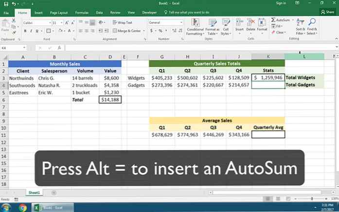 Slik Bruker Du Autosum I Excel Pa 60 Sekunder Virksomhet Nettstedsutvikling Dataspill Og Mobile Applikasjoner